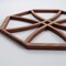 Ekena Millwork Extra Small Haswell Decorative Fretwork Wood Wall Panels, Walnut, 7 3/8"W x 7 3/8"H x 3/8"T WALW08X08X0375HWLWA - alternate 4